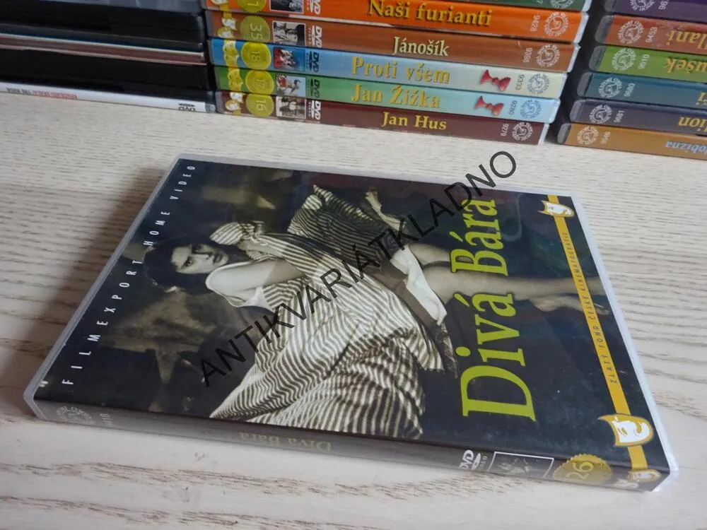 DIVÁ BÁRA, DVD FILM ČR