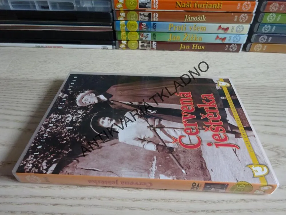 ČERVENÁ JEŠTĚRKA, DVD FILM ČR