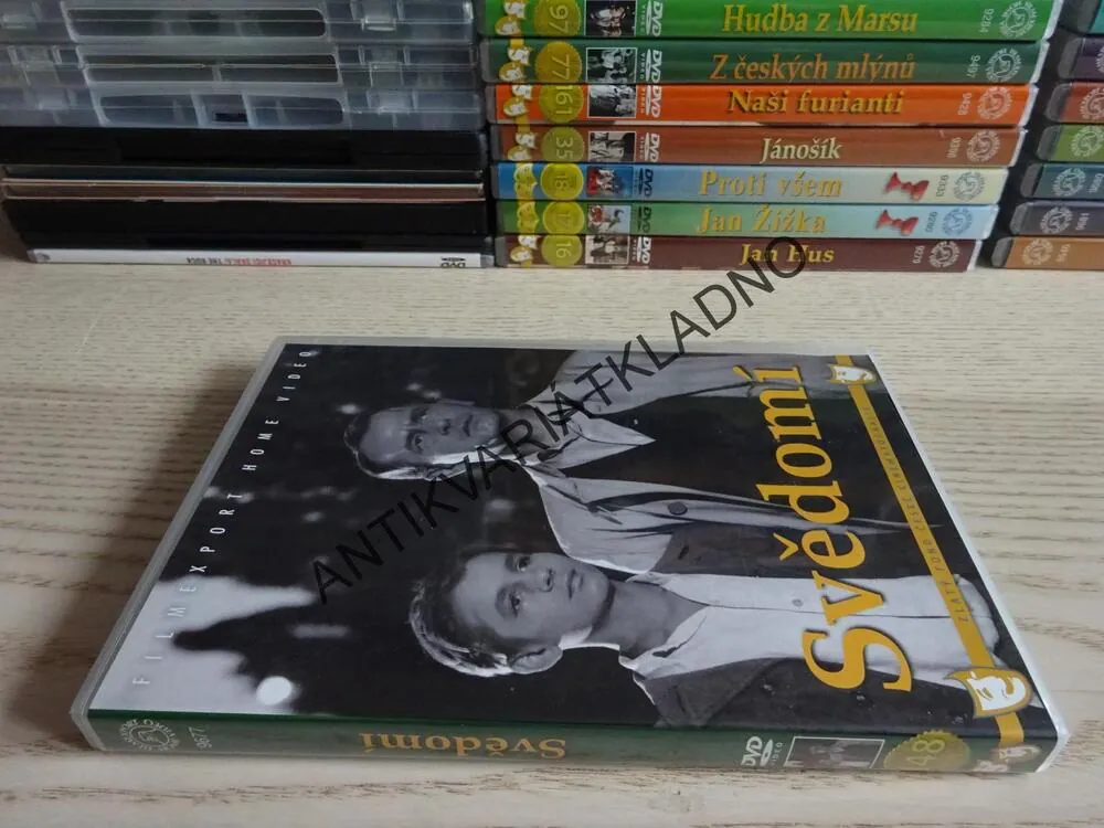 SVĚDOMÍ, DVD FILM ČR
