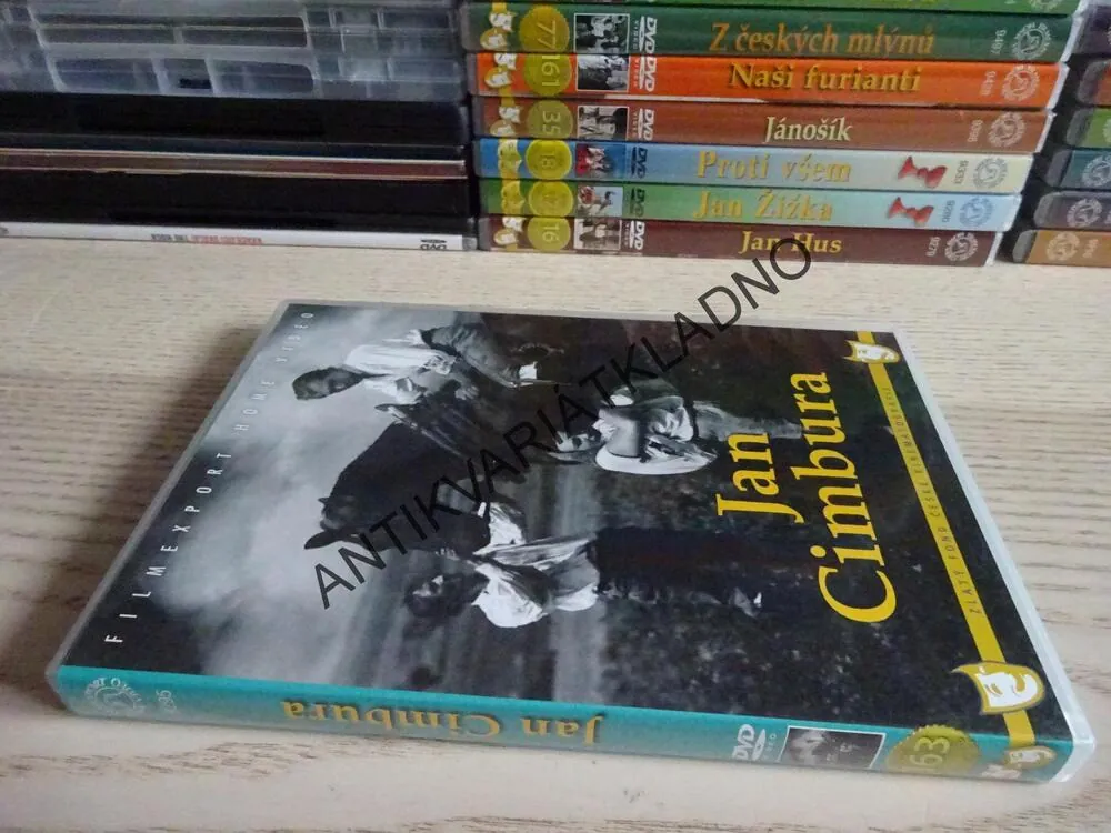 JAN CIMBURA, DVD FILM ČR