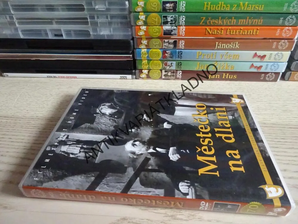 MĚSTEČKO NA DLANI, DVD FILM ČR