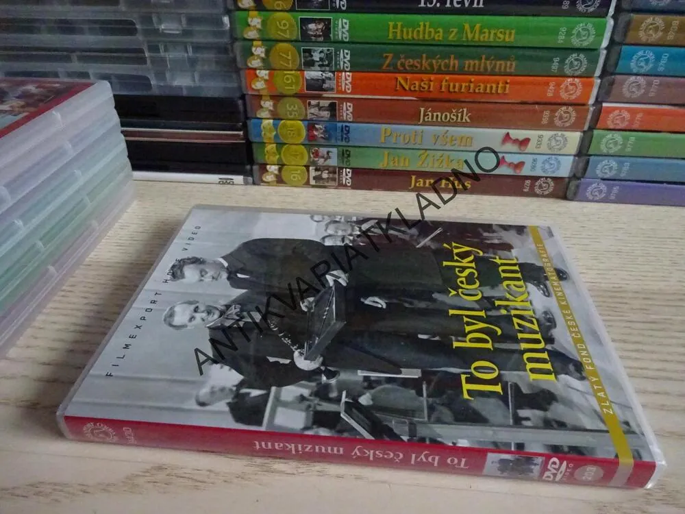 TO BYL ČESKÝ MUZIKANT, DVD FILM ČR