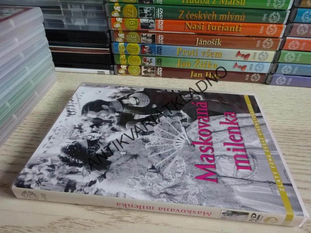 MASKOVANÁ MILENKA, DVD FILM ČR