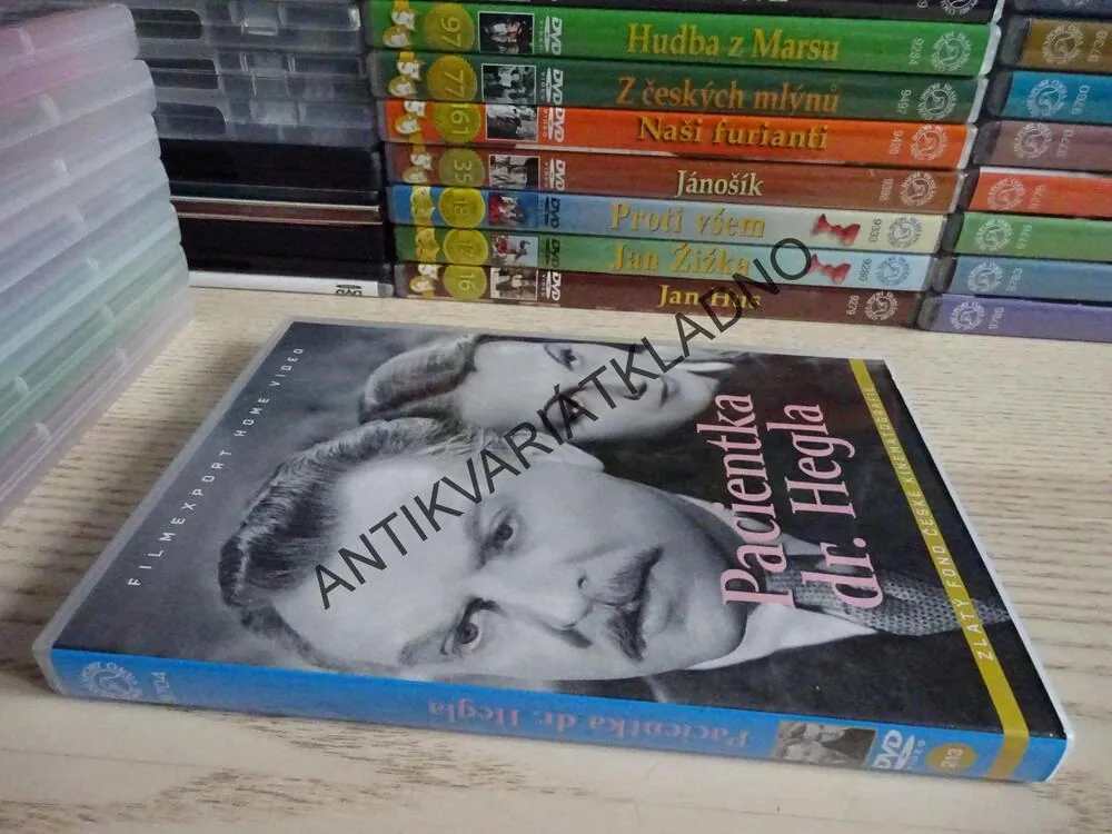 PACIENTKA DR. HEGLA, DVD FILM ČR