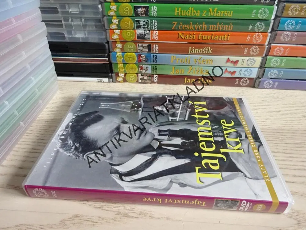 TAJEMSTVÍ KRVE, DVD FILM ČR