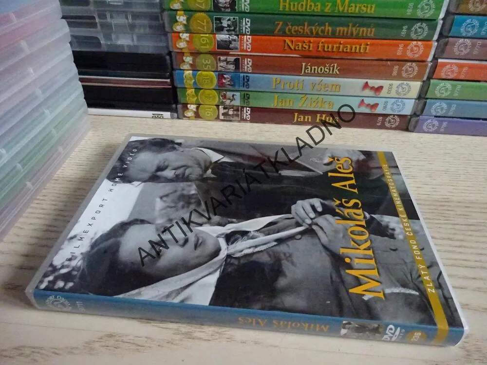 MIKOLÁŠ ALEŠ, DVD FILM ČR