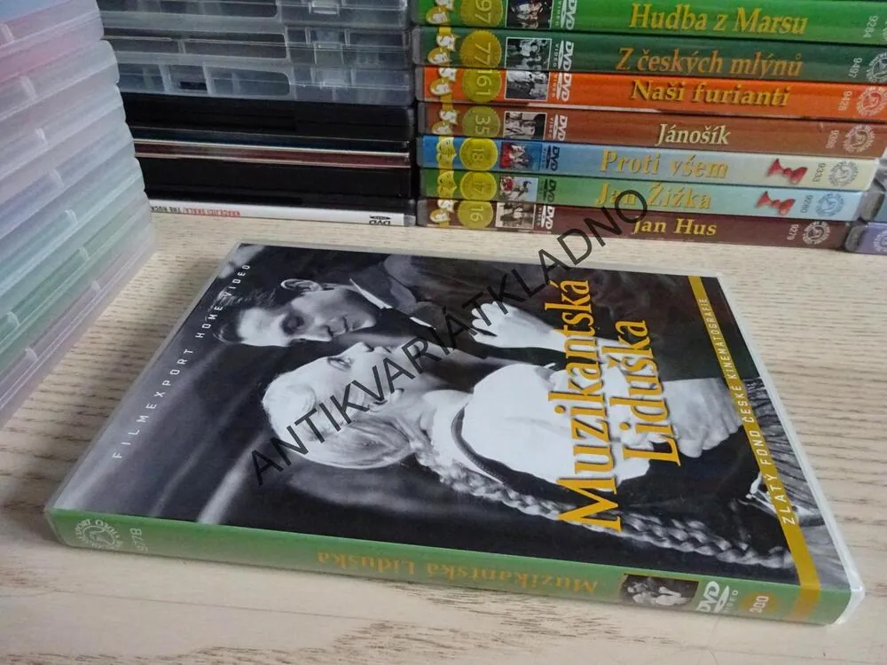 MUZIKANTSKÁ LIDUŠKA, DVD FILM ČR
