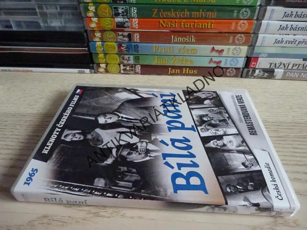 BÍLÁ PANÍ, DVD FILM ČR