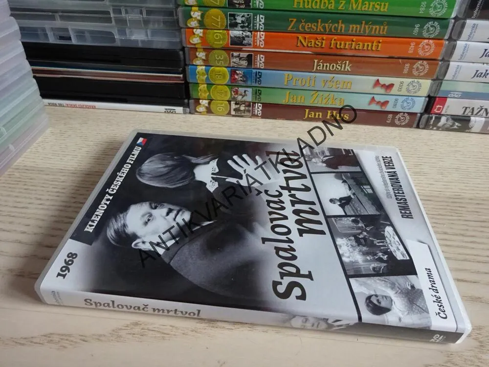 SPALOVAČ MRTVOL, DVD FILM ČR