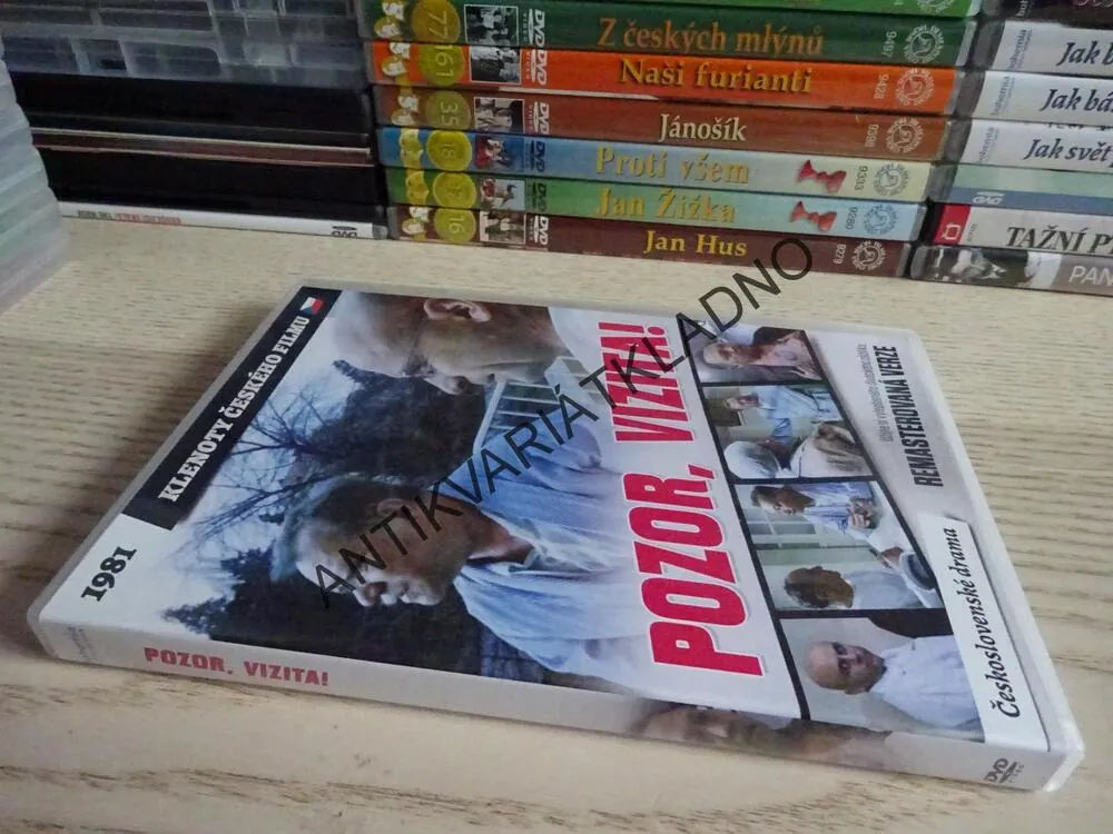 POZOR, VIZITA!, DVD FILM ČR