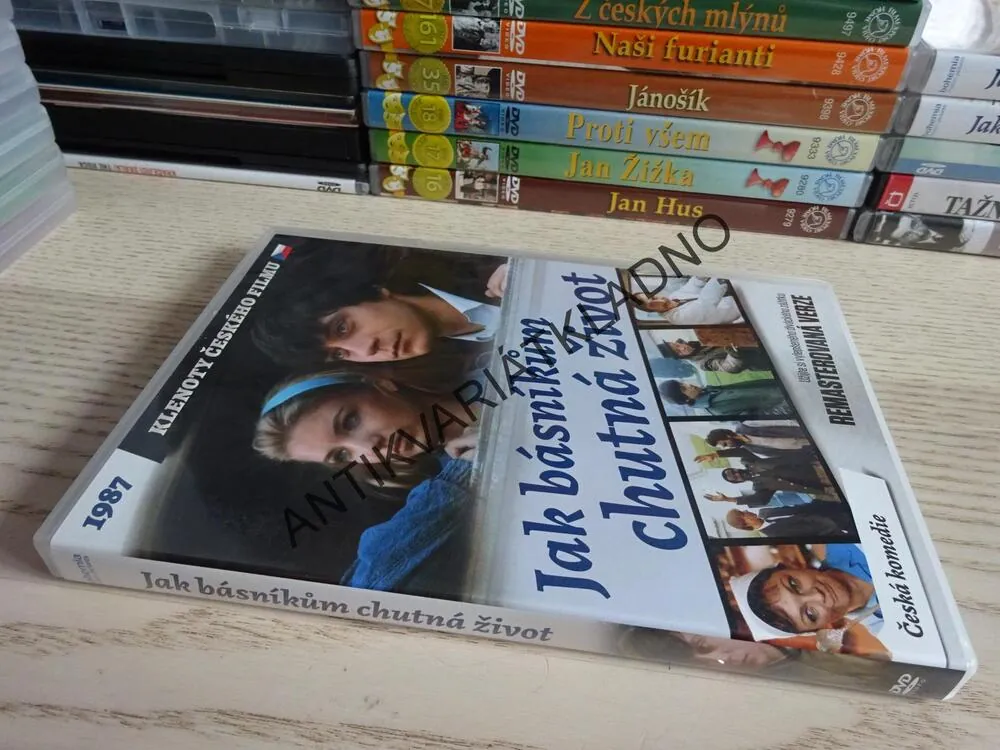JAK BÁSNÍKŮM CHUTNÁ ŽIVOT, DVD FILM ČR