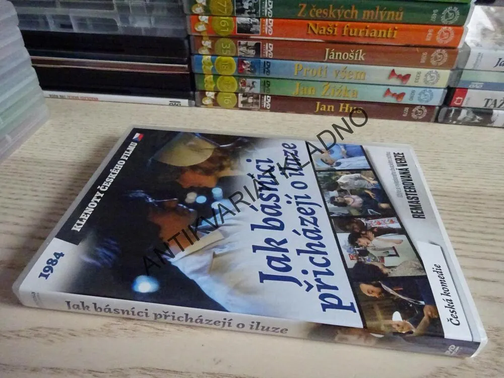 JAK BÁSNÍCI PŘICHÁZEJÍ O ILUZE, DVD FILM ČR
