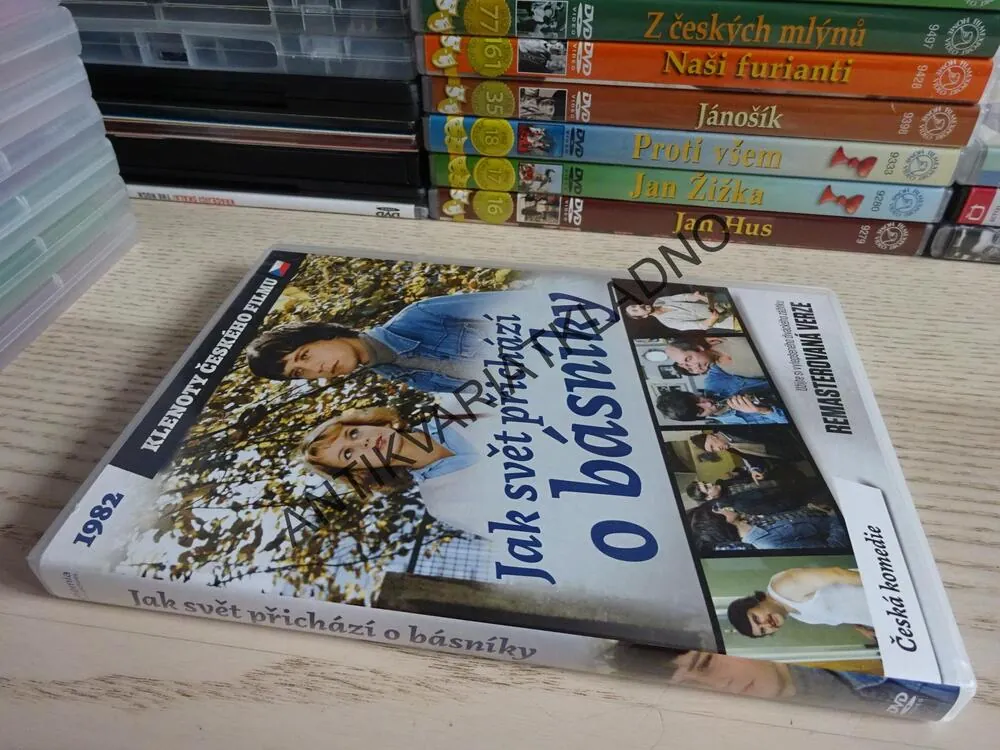 JAK SVĚT PŘICHÁZÍ O BÁSNÍKY, DVD FILM ČR