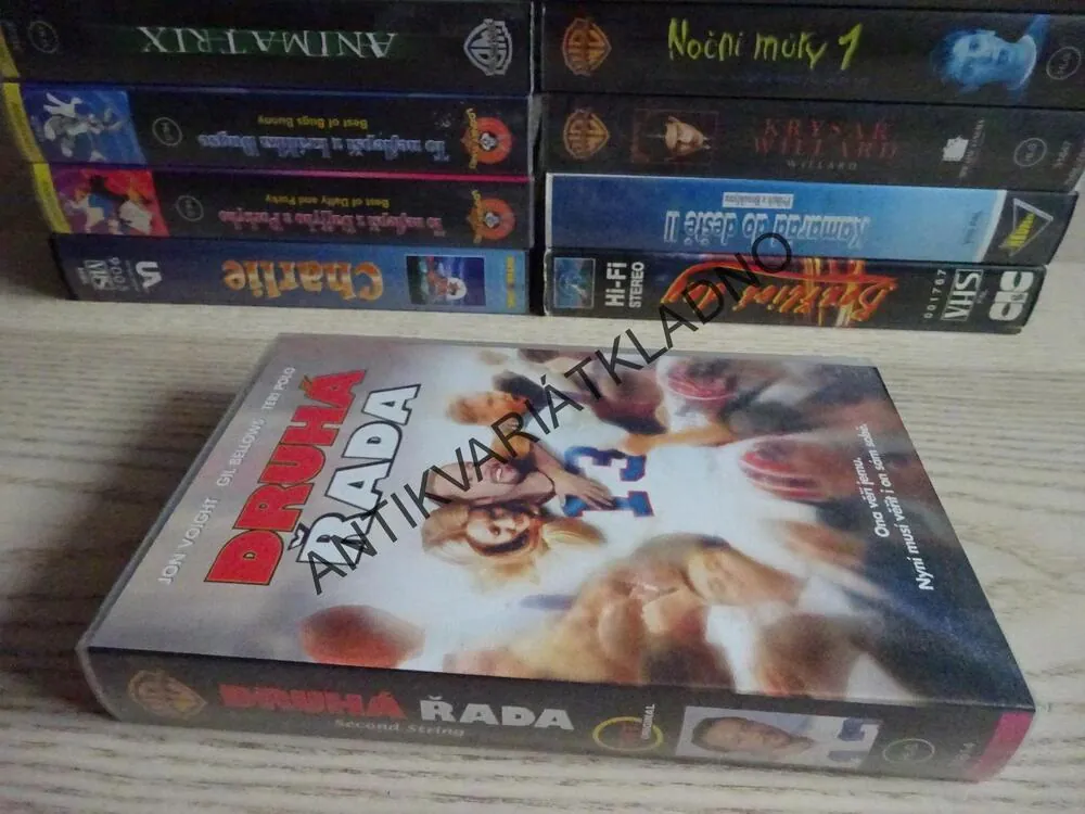 DRUHÁ ŘADA, VHS VIDEOKAZETA