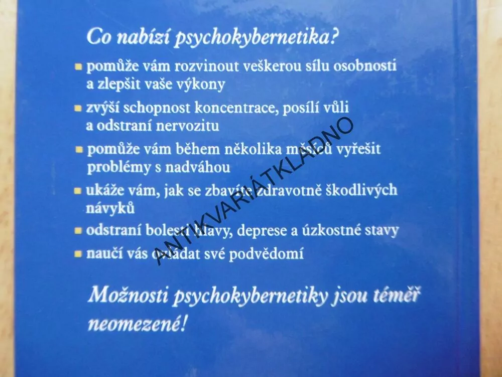 UZDRAV SÁM SEBE, PSYCHOKYBERNETIKA, KURT TEPPERWEIN,