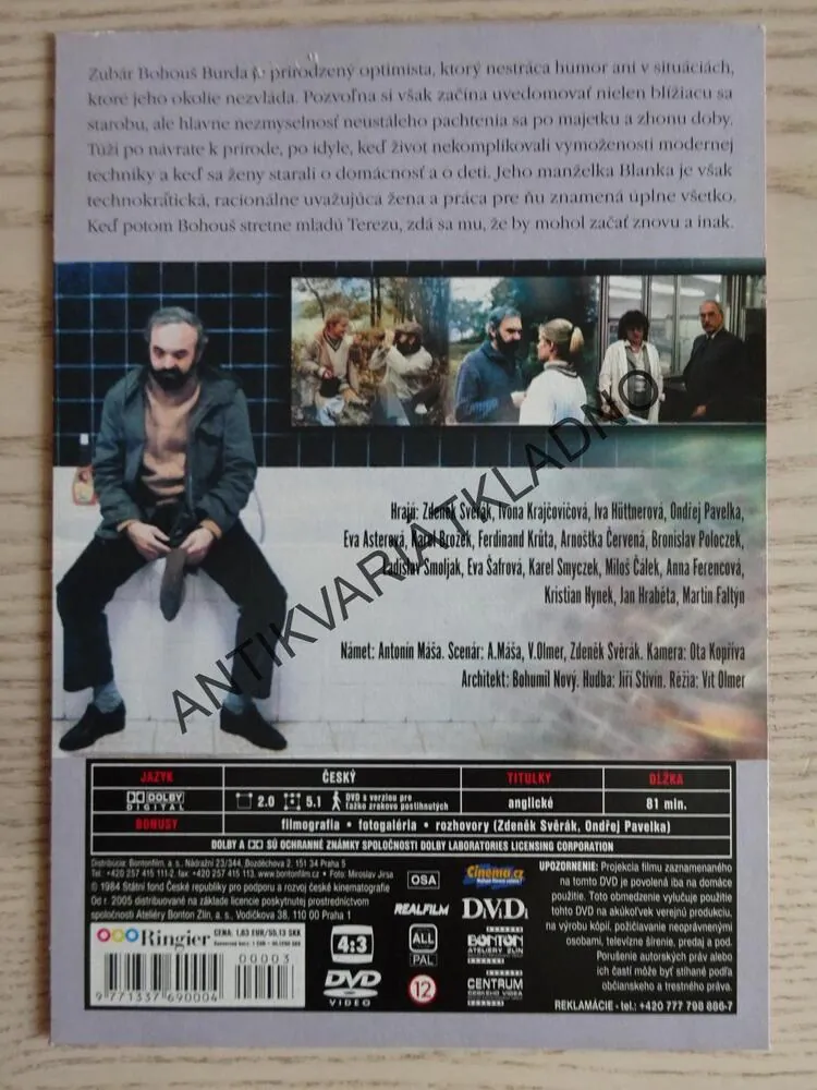 CO JE VÁM DOKTORE?, DVD FILM 