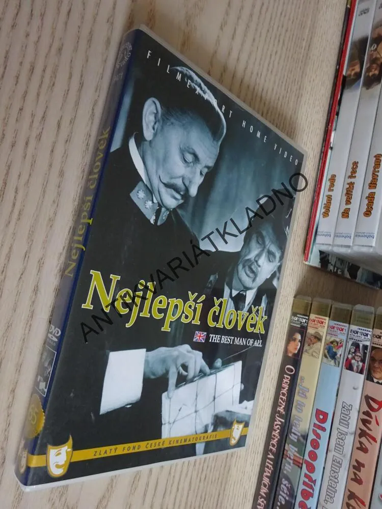 NEJLEPŠÍ ČLOVĚK, DVD FILM ČR