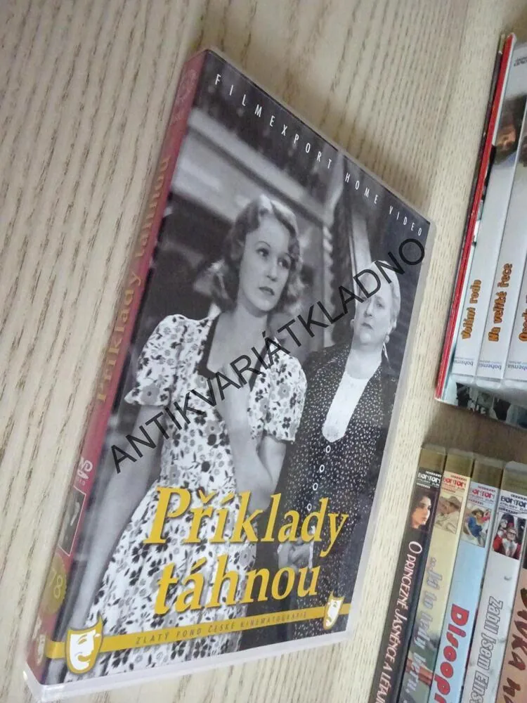 PŘÍKLADY TÁHNOU, DVD FILM ČR