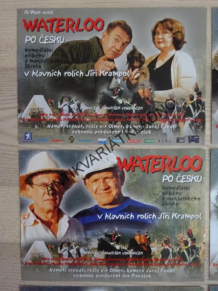 WATERLOO PO ČESKU, FOTOSKA FILM ČT, LOBBY