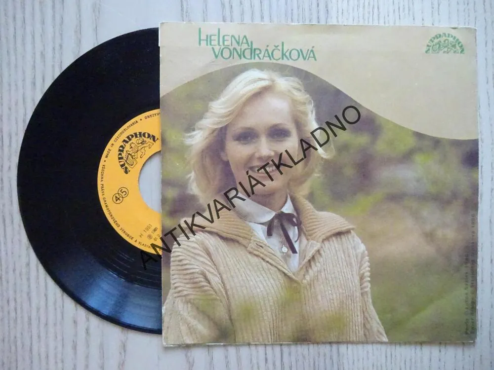 JÁ NA BRÁCHU - BLUES, JE MI LÍTO, ADIEU, HELENA VONDRÁČKOVÁ, MALÁ DESKA