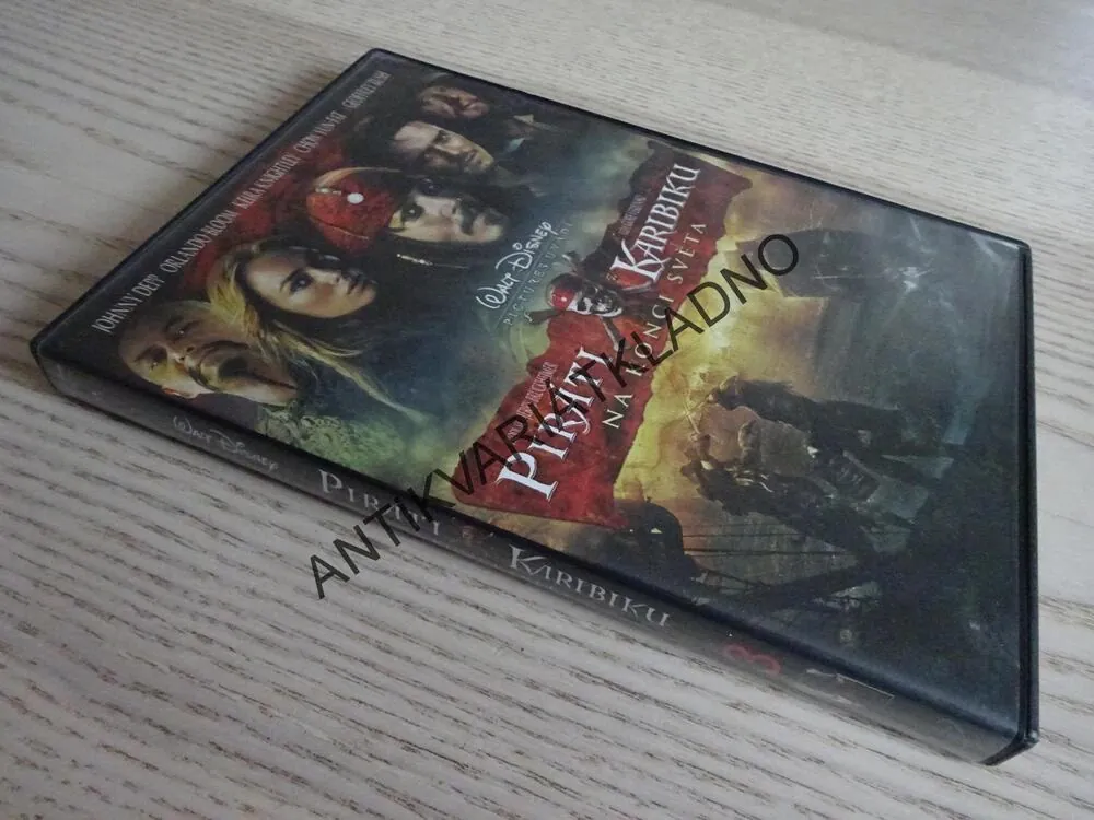 PIRÁTI Z KARIBIKU, NA KONCI SVĚTA, DVD FILM