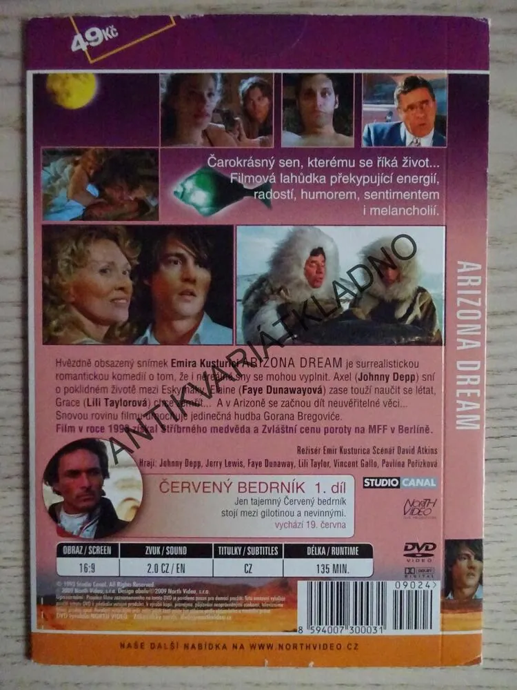 ARIZONA DREAM, DVD FILM 