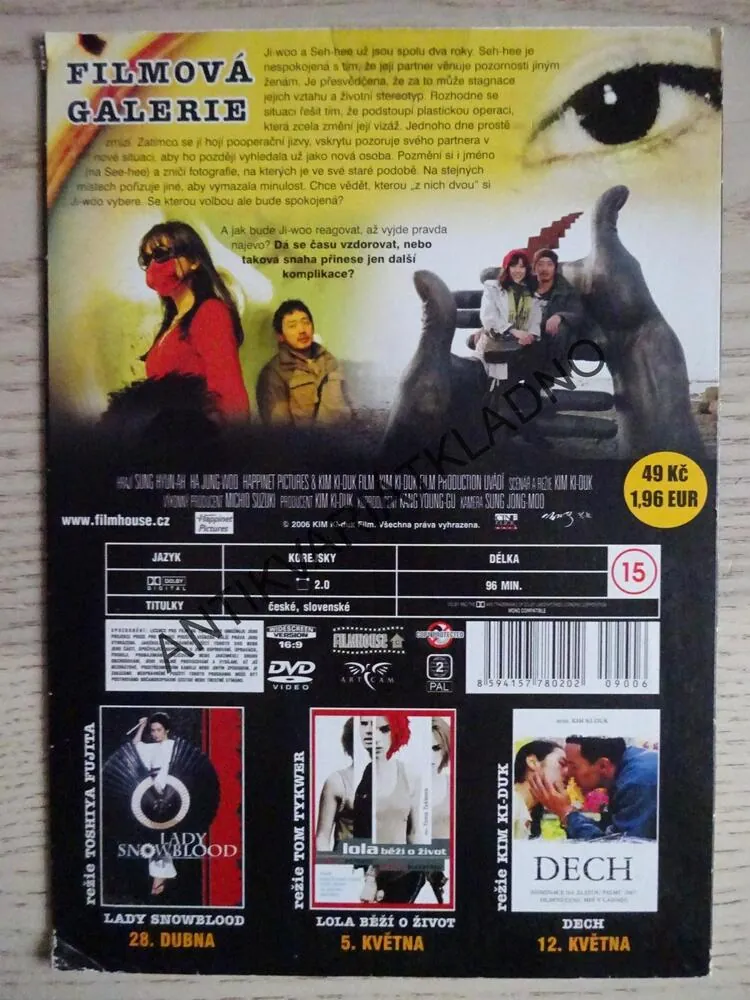 ČAS, DVD FILM 