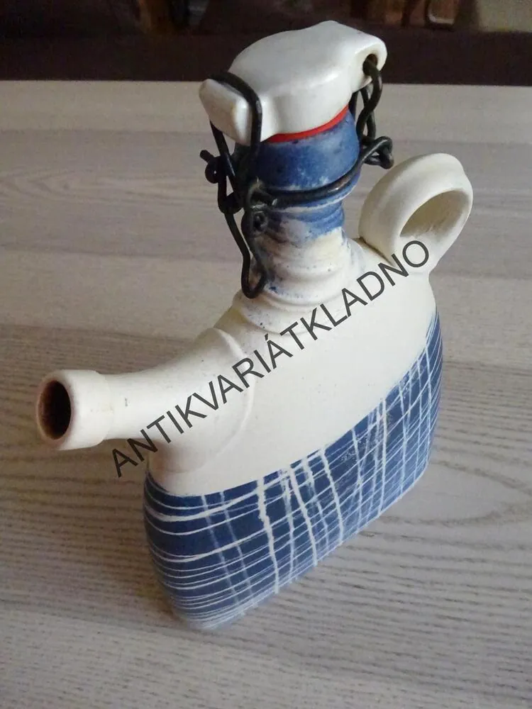 STARÝ DŽBÁN - PORCELÁNOVÝ- KERAMICKÝ, KARAFA, SE ZÁTKOU