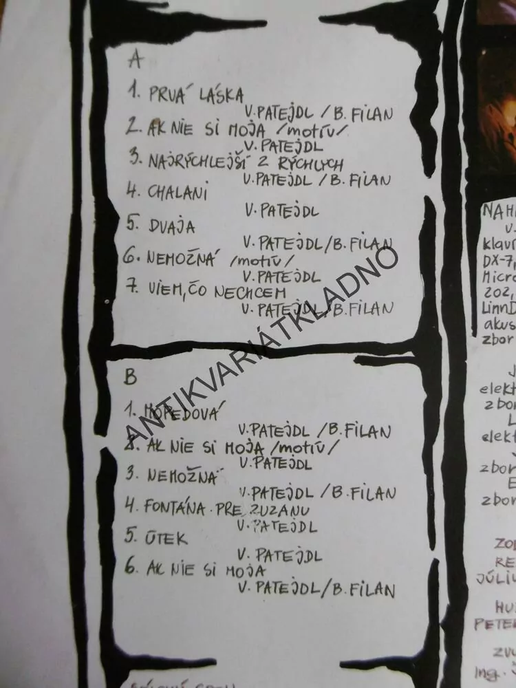 FONTÁNA PRE ZUZANU, FILMOVÁ HUDBA, DVAJA