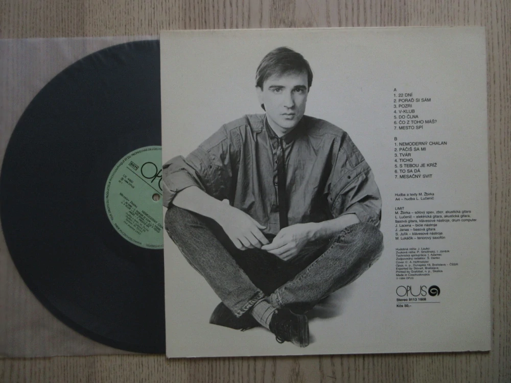 MIROSLAV ŽBIRKA, NEMODERNÝ CHALAN, LP