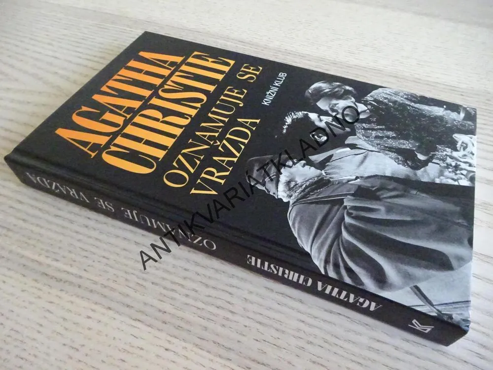 OZNAMUJE SE VRAŽDA, AGATHA CHRISTIE, **an