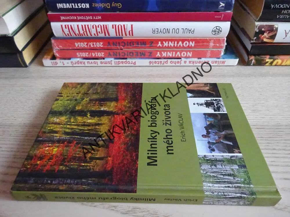 MILNÍKY BIOGRAFU MÉHO ŽIVOTA, ERICH VÁCLAV, **an
