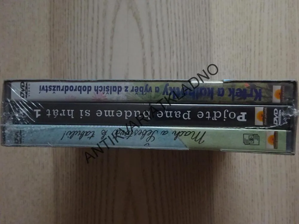 SLAVNÉ ANIMOVANÉ VEČERNÍČKY, 3X DVD POHÁDKA