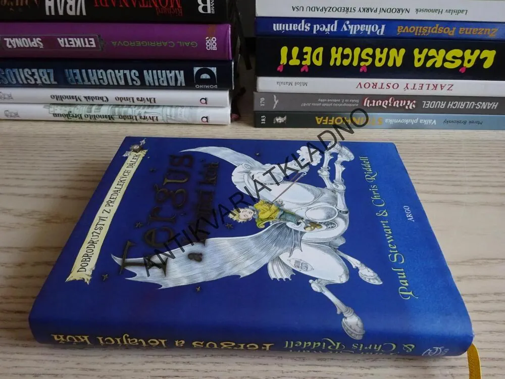 FERGUS A LÉTAJÍCÍ KŮŇ, PAUL STEWART, CHRIS RIDDELL, **an