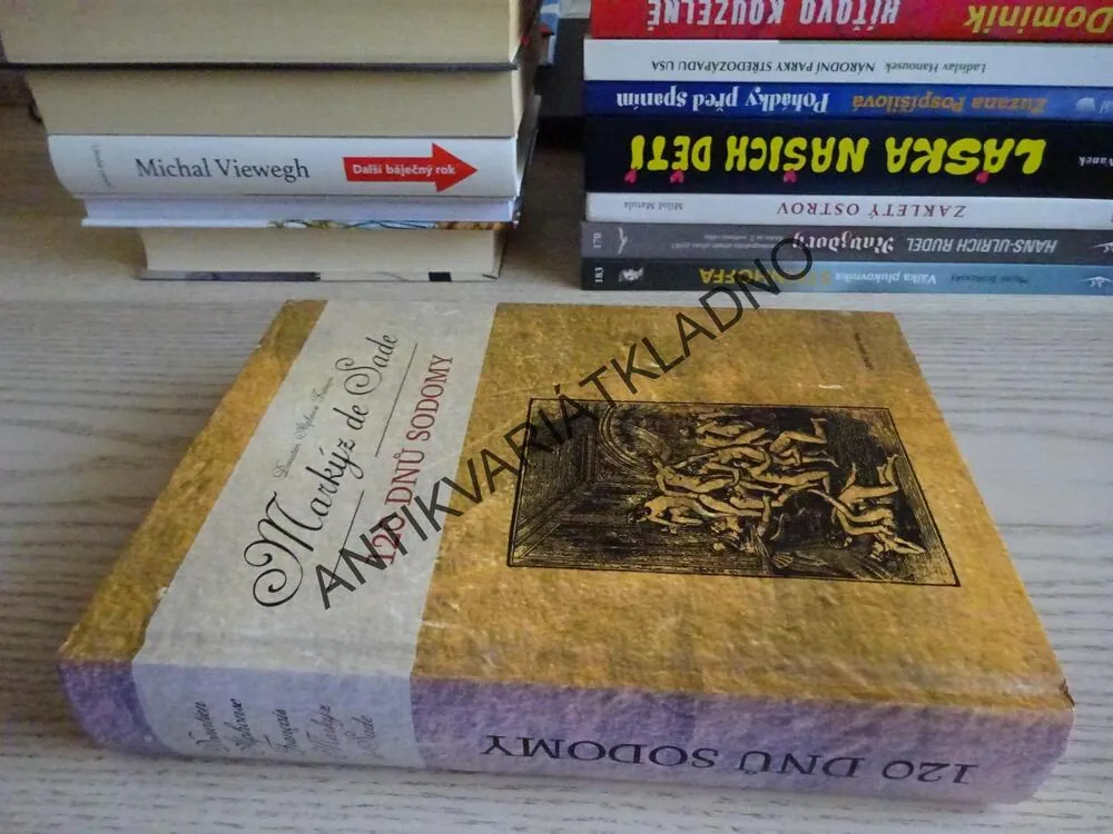 120 DNŮ SODOMY, MARKÝZ DE SADE, **an