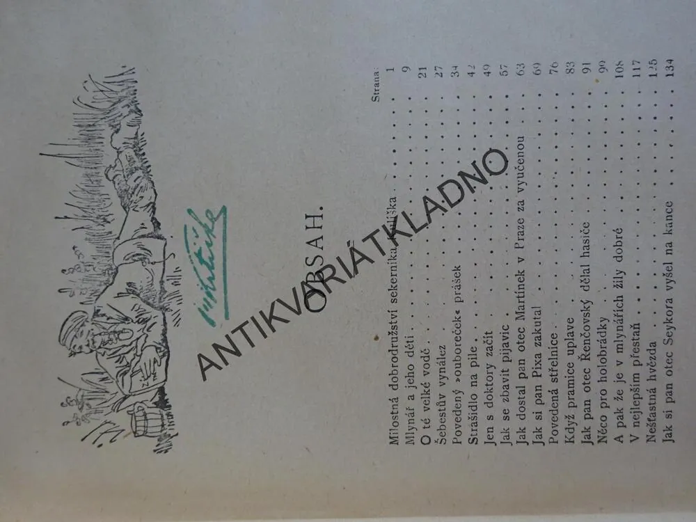 Z ČESKÝCH MLÝNŮ, KAREL TŮMA, **an