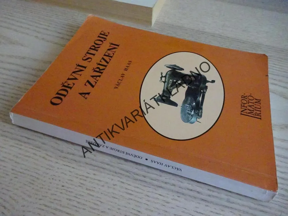 ODĚVNÍ STROJE A ZAŘÍZENÍ, VÁCLAV HAAS, **an