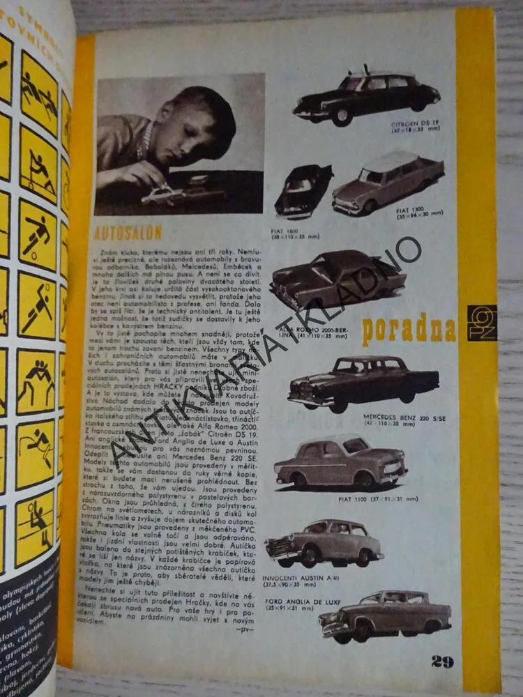 PIONÝR 10/1971, KOMIKS, NEPRAKTA, BURIAN