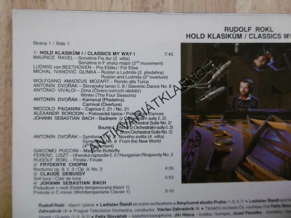 RUDOLF ROKL, CLASSICS MY WAY, HOLD KLASIKUM