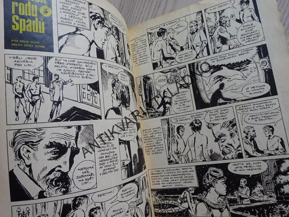 PIONÝR 5/1972, KOMIKS, NEPRAKTA, BURIAN