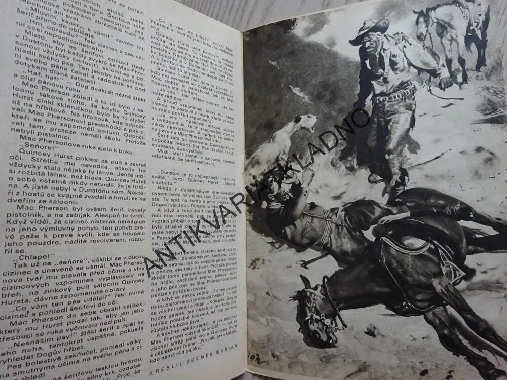 PIONÝR 3/1973, KOMIKS, NEPRAKTA, BURIAN