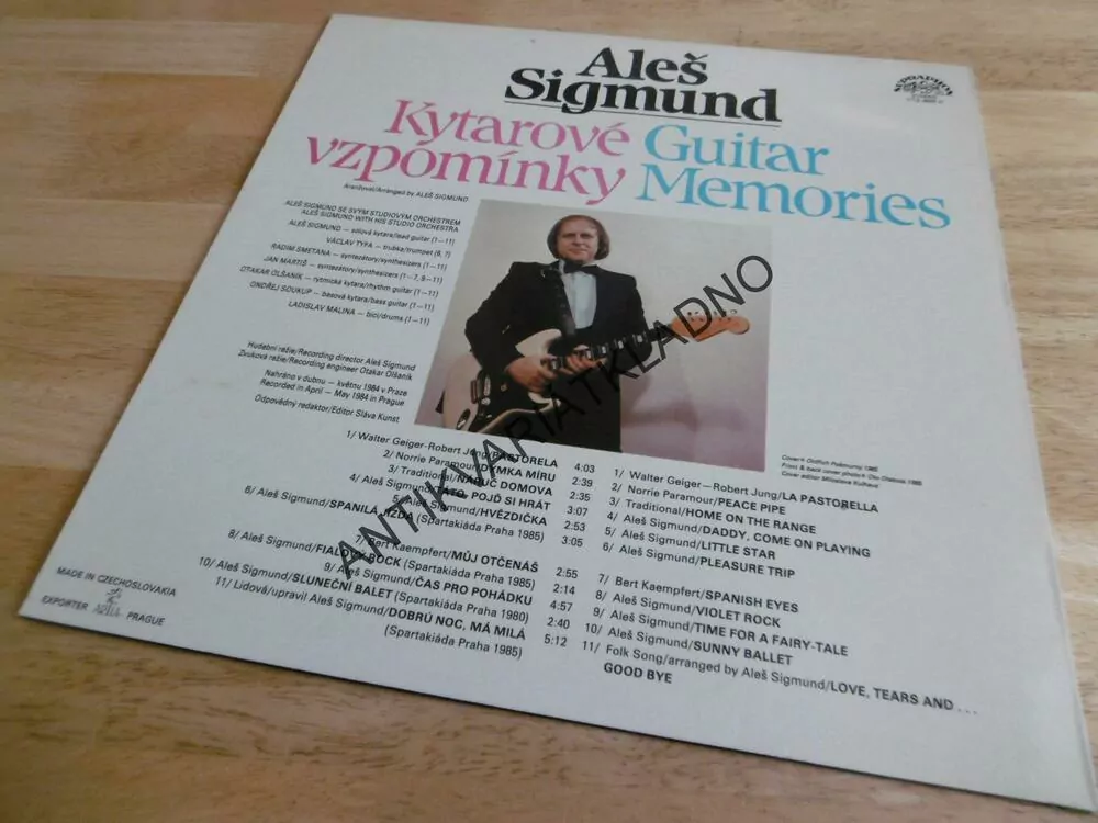 ALEŠ SIGMUND, KYTAROVÉ VZPOMÍNKY, GUITAR MEMORIES