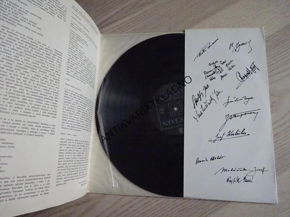 MUZIKA BEZ KAPELNÍKA, MÁM PÍSNIČKY RÁD, DECHOVKA, LIDOVÉ PÍSNĚ, LP