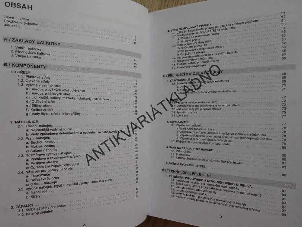 PŘEBÍJENÍ STŘELIVA DO KRÁTKÝCH A DLOUHÝCH KULOVÝCH ZBRANÍ, PETR LEITNER, **an