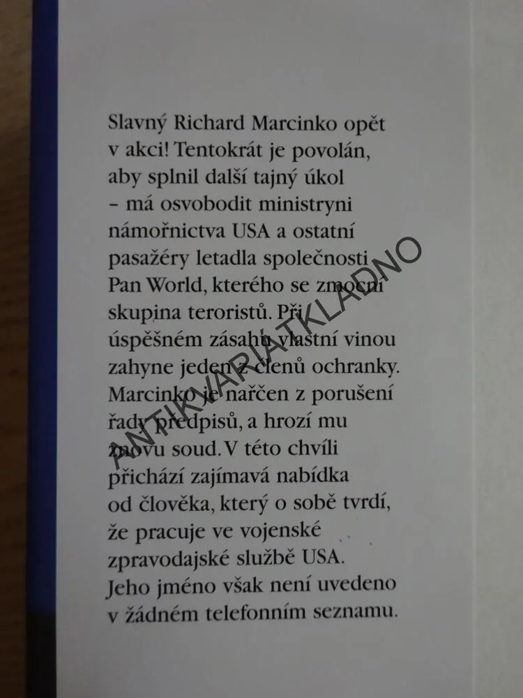 PROFESIONÁLNÍ VÁLEČNÍK, 4., MODRÉ KOMANDO, RICHARD MARCINKO,**an