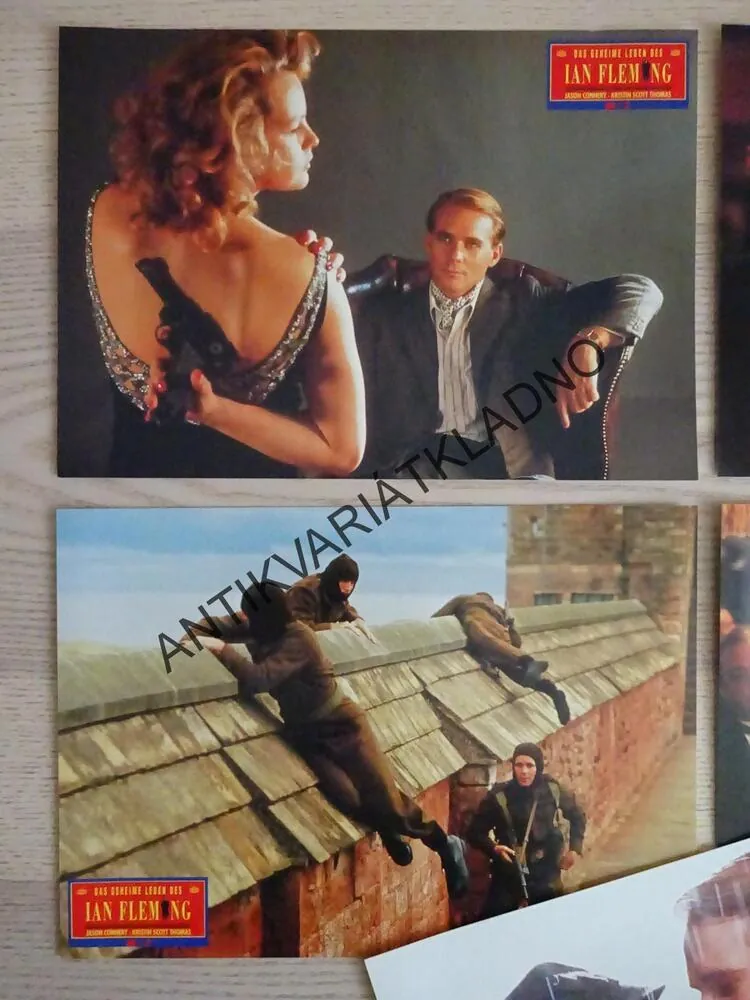 IAN FLEMING, JASON CONNERY, NĚMECKÁ FOTOSKA FILM USA, LOBBY
