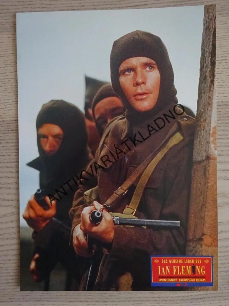 IAN FLEMING, JASON CONNERY, NĚMECKÁ FOTOSKA FILM USA, LOBBY