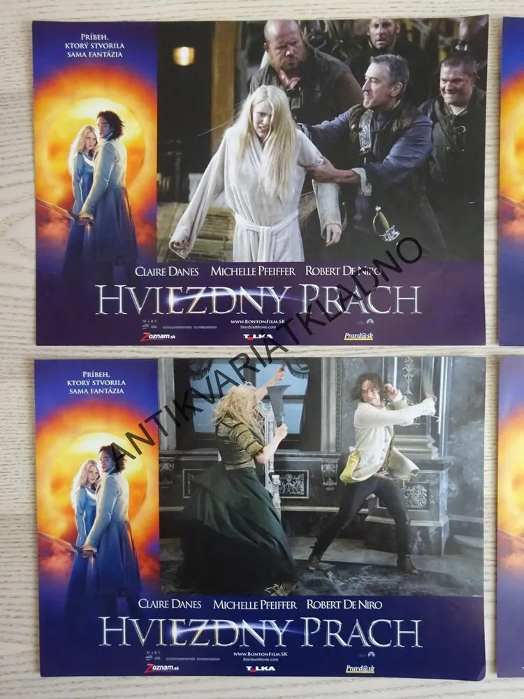 HVĚZDNÝ PRACH, ROBERT DE NIRO, FOTOSKA FILM USA, LOBBY