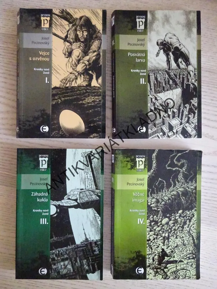 KRONIKY NOVÉ ZEMĚ 1-4, JOSEF PECINOVSKÝ, **an