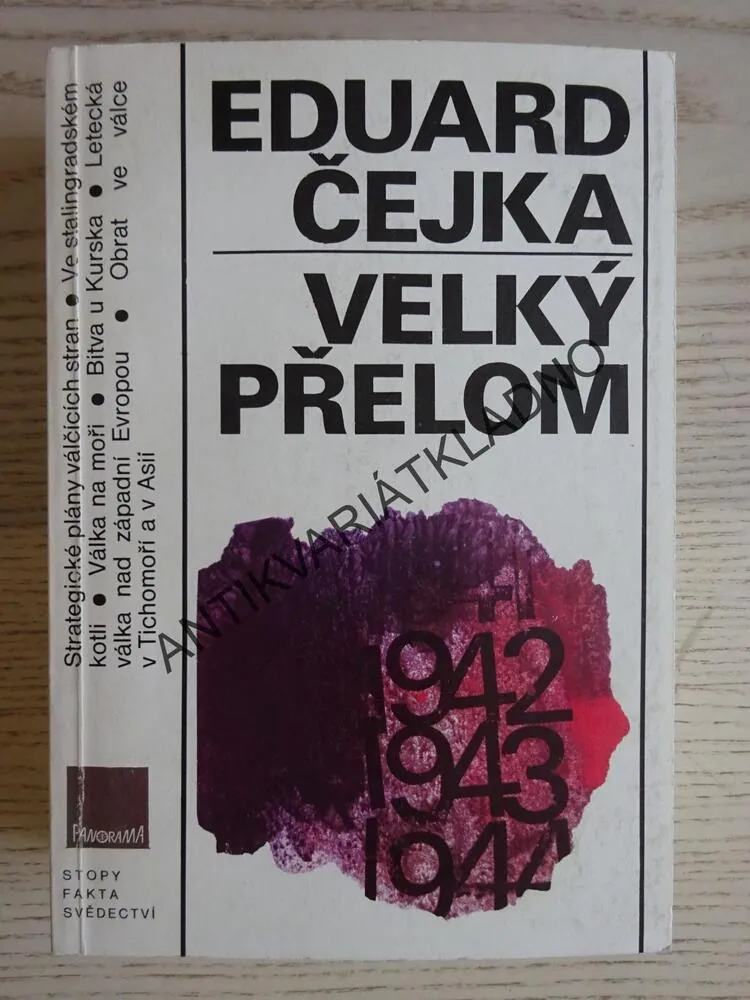 VELKÝ PŘELOM, EDUARD ČEJKA, **an